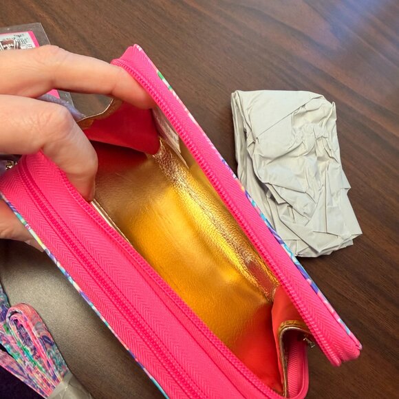 NWT Lilly Pulitzer Disney Collection Pink Floral Crossbody Purse - Picture 9 of 9